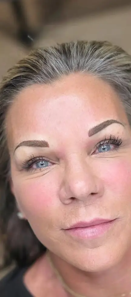 After: the finished brows by Ashley Nicole